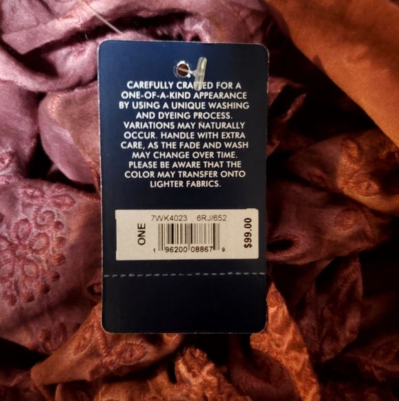 Lucky Brand Eyelet Boho Kimono O/S - Picture 10 of 10